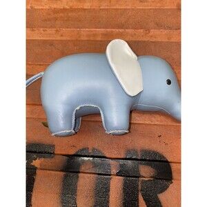 ZUNY Elephant Faux Leather 5.5" x 11.5" Bookend Doorstop